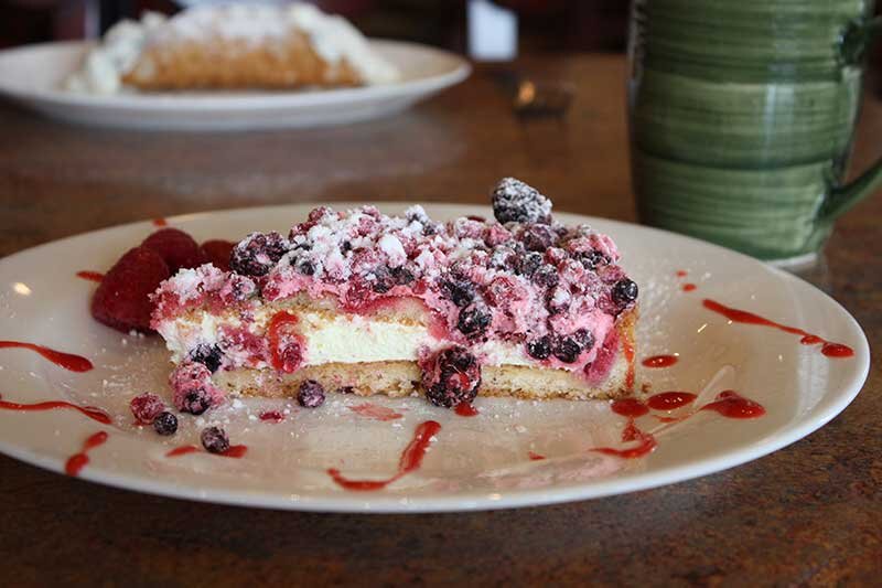 Berry tart dessert